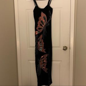 Vintage Velvet Dress